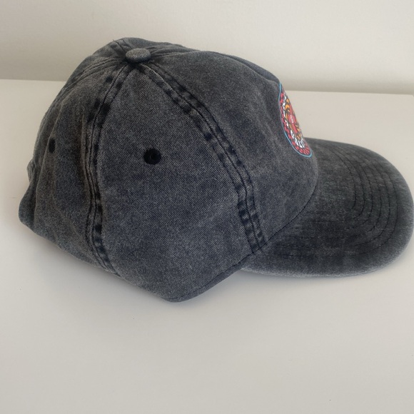 BRIST BLANKS Baseball Cap VENTURA CALIFORNIA Grey Wash Denim 100% Cotton NWT OS - Picture 3 of 12